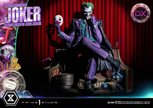 Joker 1/3 Dc Prime 1 Studios Deluxe Bonus Jorge Jimenez