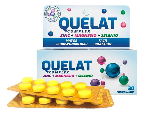 Quelat Complex + Quelat Vitamina B12 Masticable Super Combo
