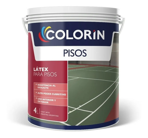 Latex Para Pisos Acrilico Color Colorinx4 Pintu Don Luis Mdp