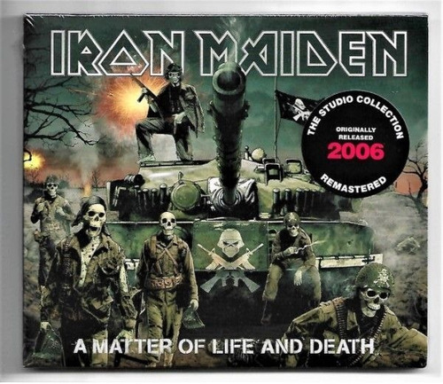 Iron Maiden  A Matter Of Life And Death  Cd Digipak Sellado