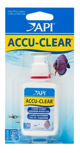 Clarificador De Agua Accu-clear 37ml Rinde 1406 L Acuario