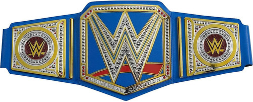 Wwe Cinturón Azul De Réplica Del Título Del Campeonato 