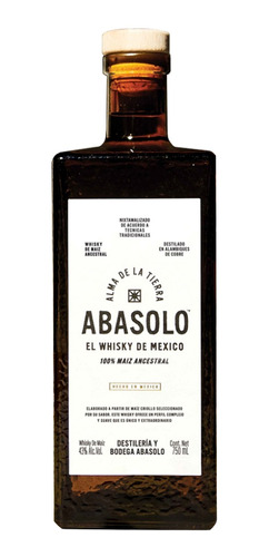 Whisky  Abasolo De Maiz 750ml