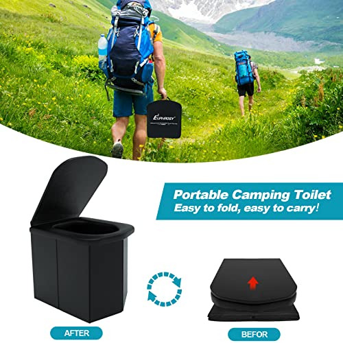 Inodoro Portátil Xxl, Inodoro De Camping Una Bolsa De ...