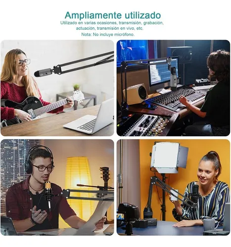 Clm Soporte Brazo Microfono Condensador Para Estudio