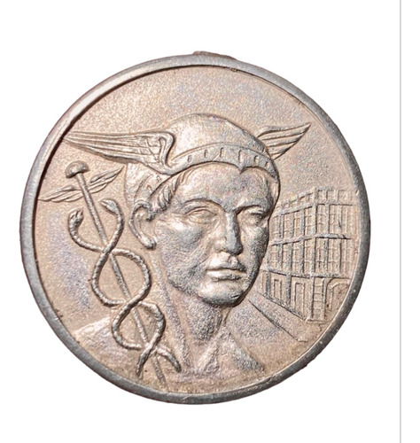 Antigua Medalla Plata 0.900 Egresados Carlos Pellegrini 1959