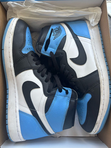 Jordan 1 Retro High Og Unc Toe 9.5 Usa (Usado)
