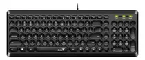 Comprar Teclado Genius Slimstar Q200 Usb Multimedia Sp Black