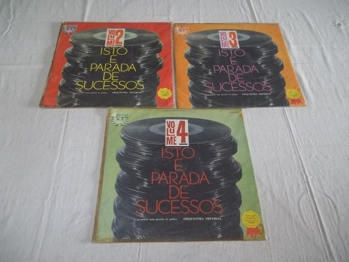 Lp Vinil - Isto É Parada De Sucesso - 3 Discos