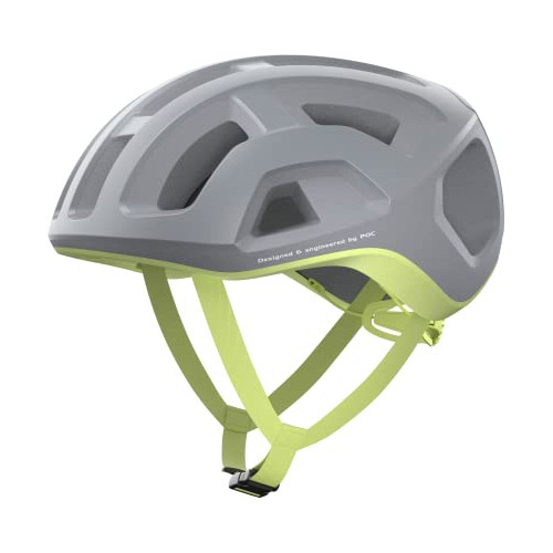 Poc Ventral Lite (cpsc) Cycling Helmet Granite Grey/lemon Ca