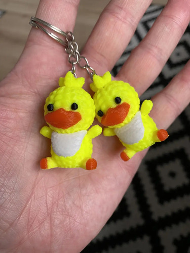 Set 4 Llaveros Fnaf Estilo Crochet Impreso En 3d