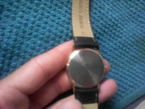 Reloj Seiko Con Baño De Oro.