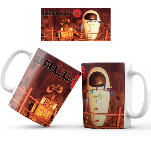 Mug Taza Walle Disney Película Colección Regalo