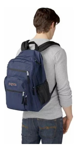 Mochila Jansport Big Student Azul Oscuro