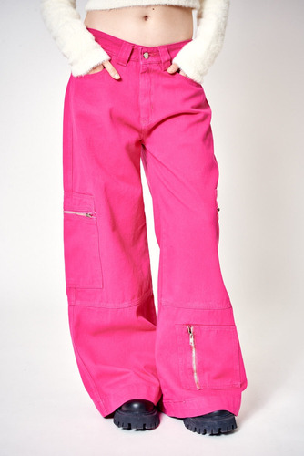 Pantalon Gen Zeta De Gabardina Mujer 47 Street