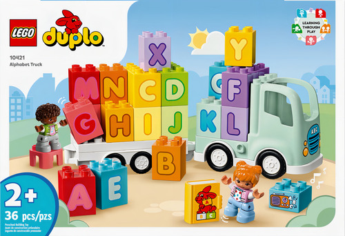 Lego Double Alphabet Truck - 10421 Cantidad de piezas 36