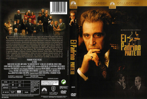 El Padrino 3 - Al Pacino- Diane Keaton - Dvd