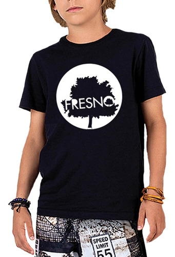 Camiseta Infantil Fresno 100% Algodão