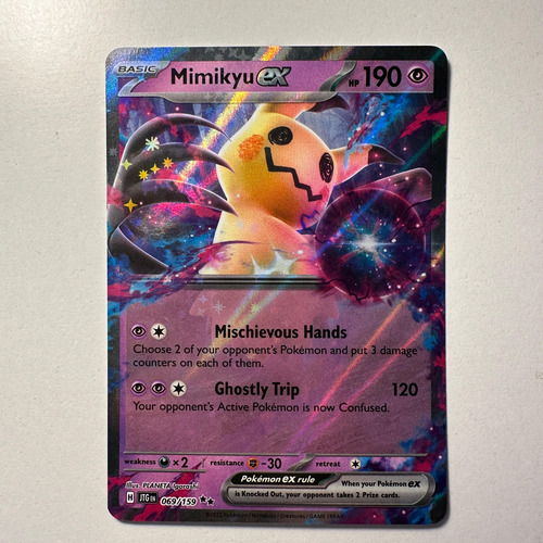 Mimikyu Ex 069/159 Journey Together Pokemon Tcg (Usado)