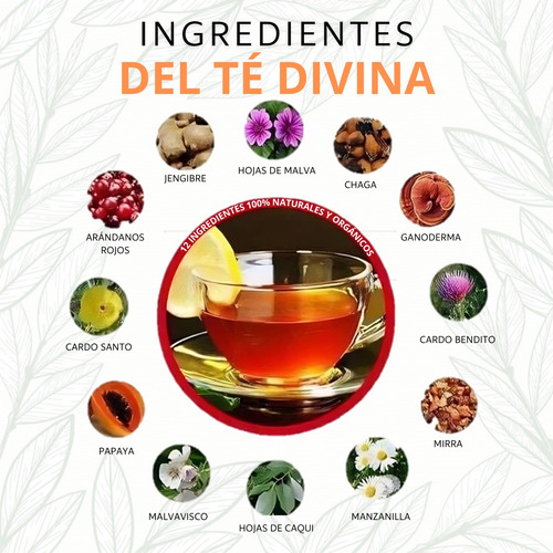 Te Divina (3 Sobres) 100% Original Envío Gratis Detox