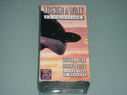 Liberen A Willy-la Coleccion-boxset 4 Vhs Doblaje En Español