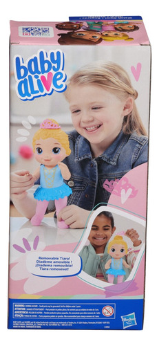 Muñeca Baby Alive Princesa Bailarina Rubia F9122