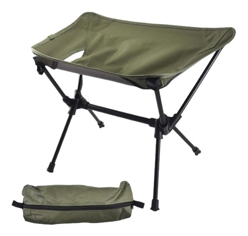 Taburete Plegable Para Silla De Camping, Incluye Bolsa De