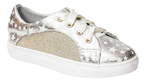 Zapatilla Botanguita Nena Urbana Estrellas Cordones Kells