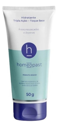 Creme Homeopast Tripla Ação 50g + Toque Seco + Hmulti