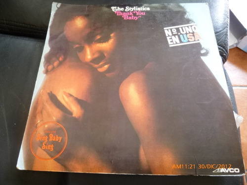 Vinilo Lp The Stylistics Thank You Baby- Sing Babysin(u374