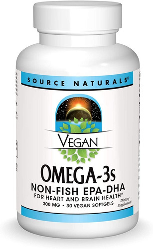 Omega 3s Vegano + Dha & Epa 30cap - Unidad a $6997