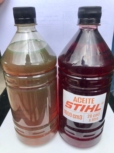 Aceite Stihl 2t 1l + Aceite Cadena40 Motosierra/desmalezador