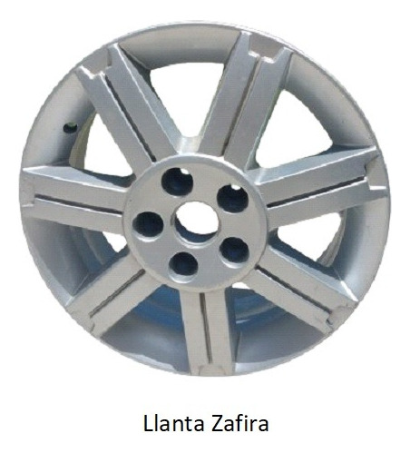 Llanta Aleacion Original Chevrolet Zafira R16 7 Rayos