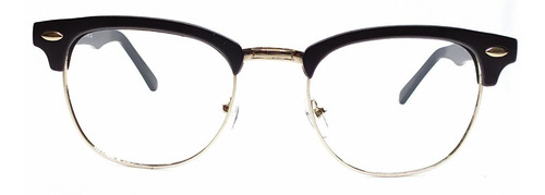 Lente Graduados Personalizados Hi Index Antireflejante Negro Mate Aro Plateado