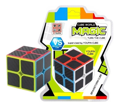 Cubo Magico Clasico 2x2 Cube Magic World Original Edu Full