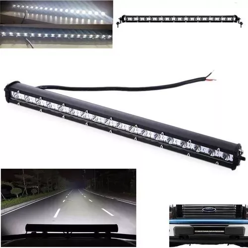 Barra LED 30 cm, 72W, 24 LED, 12V 24V