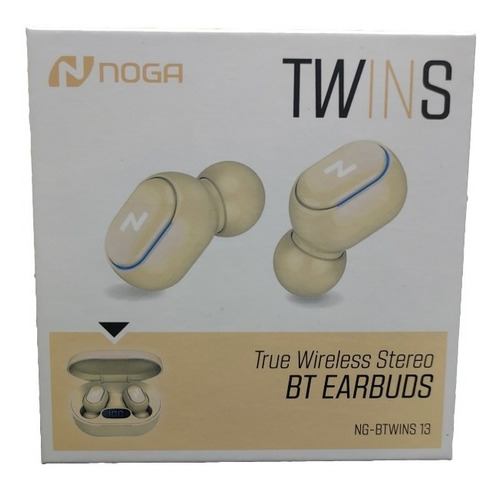 Auricular Bluetooth Earbuds Noga Ng Btwins 13