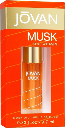 Perfume Jovan Musk Oil For Women 9.7ml - Original - Novo