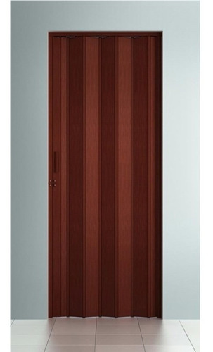 Porta Sanfonada Bcf Mogno 0,72cm X 210cm