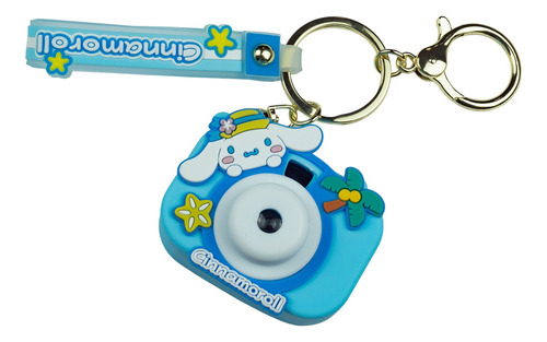 Llavero Cinamonroll Camara Led Sanrio