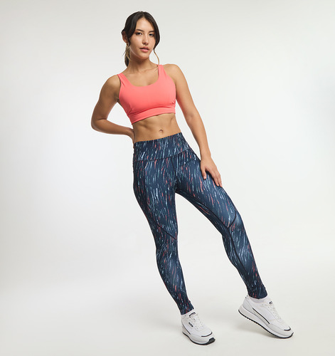 Calza Mujer Ellesse Soledad Multicolor Negro M