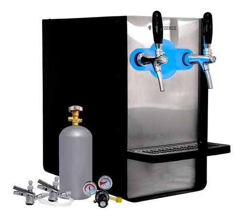 Imagem 1 de 4 de Chopeira Elétrica Bravozero X 70 Litros/hora + Kit Extração