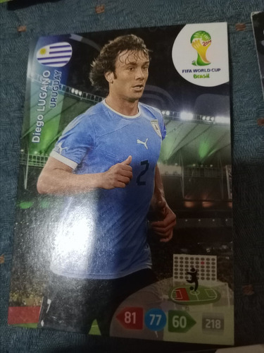 Carta Adrenalyn Xl Brasil 2014-lugano