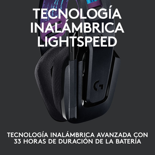 Diadema Gamer Inalámbrica Logitech G535 Lightspeed, Pc/ps5|4