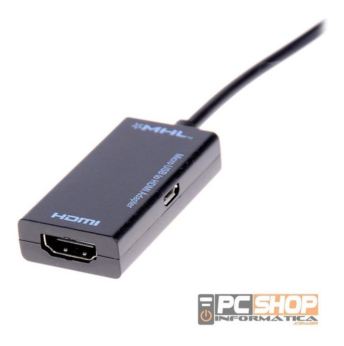 Cabo Adaptador V8 Micro Usb Hdmi Mhl 2.0