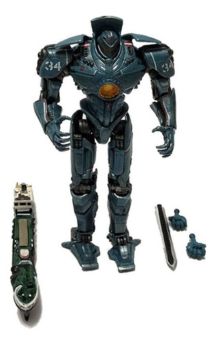 Pacific Rim Jaeger Gipsy Danger Boat Acción Figura Modelo