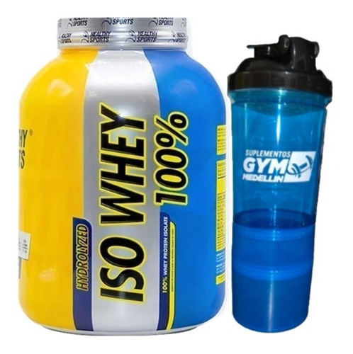 Iso Whey 100% Hidrolizada 4,5 Lbs - Healthy Sports + Shaker