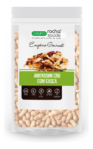 Amendoim Cru - Com Casca - 200g