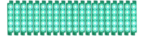 20 Módulos De 5 Led Tipo Encapsulado Color De La Luz Verde