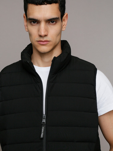 Chaqueta Vest Acolchada Negro Calvin Klein